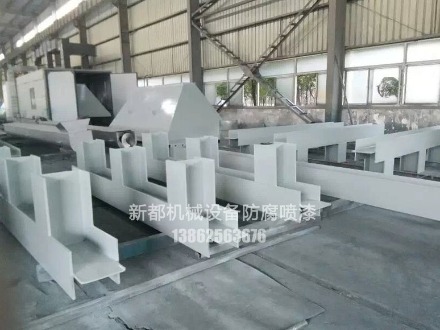 大型不規(guī)則鋼結(jié)構(gòu)噴涂